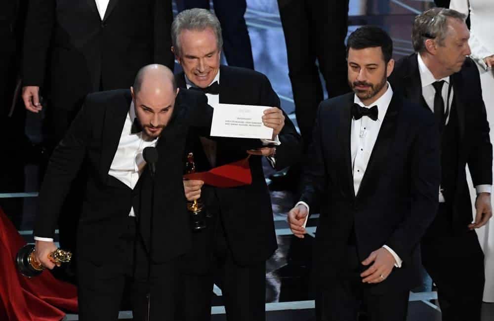 La La Land’s Brief Oscar Win ©Kevin Winter/Getty Images